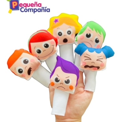 TITERES DE DEDO EMOCIONES