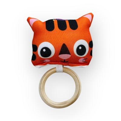 MORDILLO SONAJERO TIGRE