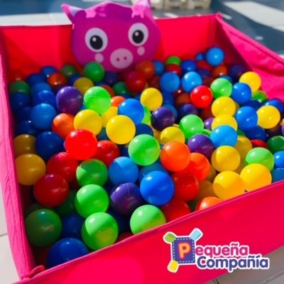 SUPER PELOTERO CHANCHO CON 200 PELOTITAS - Por pedido